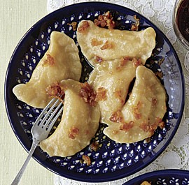Potato-cheese pierogi (Pierogi Ruskie)