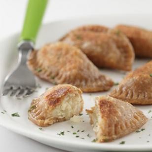 Potato-cheese pierogi with sauerkraut