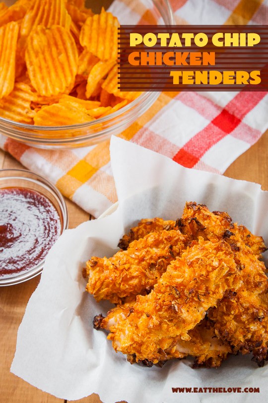 Potato chip chicken tenders