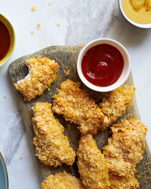 Potato chip chicken tenders
