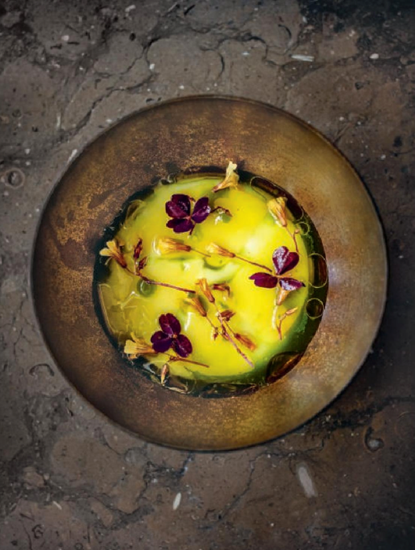 Potato cooked in beeswax [Christopher Kostow, The Restaurant at Meadwood, USA]