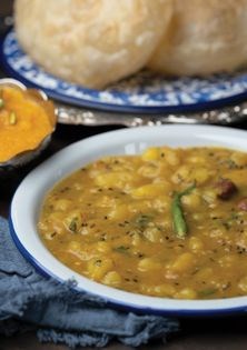 Potato curry (Aaloo ki bhujia)