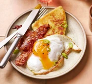 Potato farl breakfast