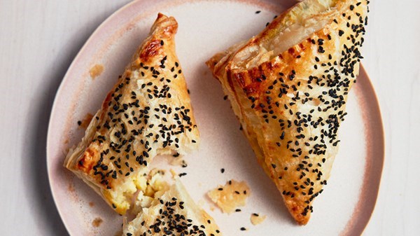 Potato-feta turnovers