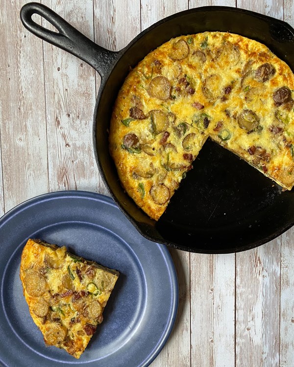 Potato frittata