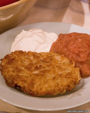 Potato latkes