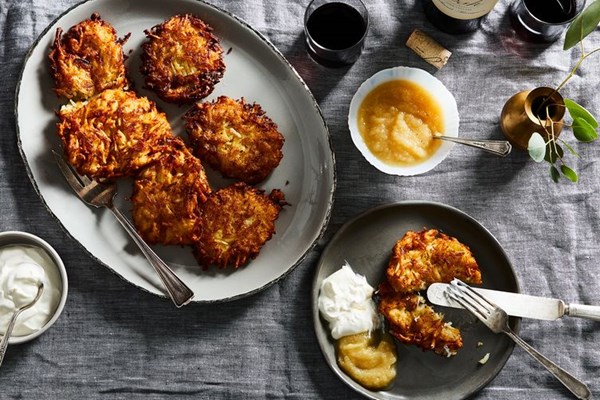 Potato latkes