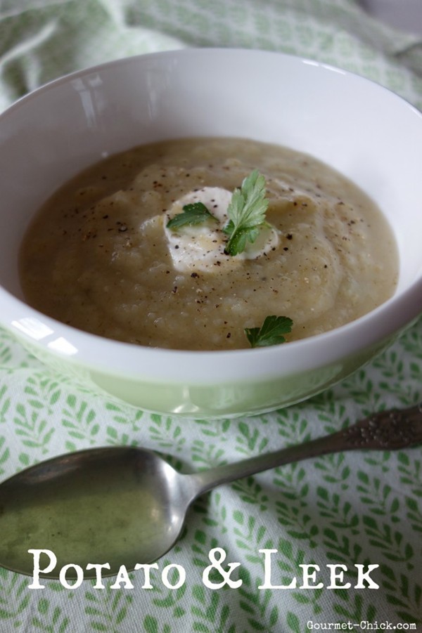 Potato leek soup
