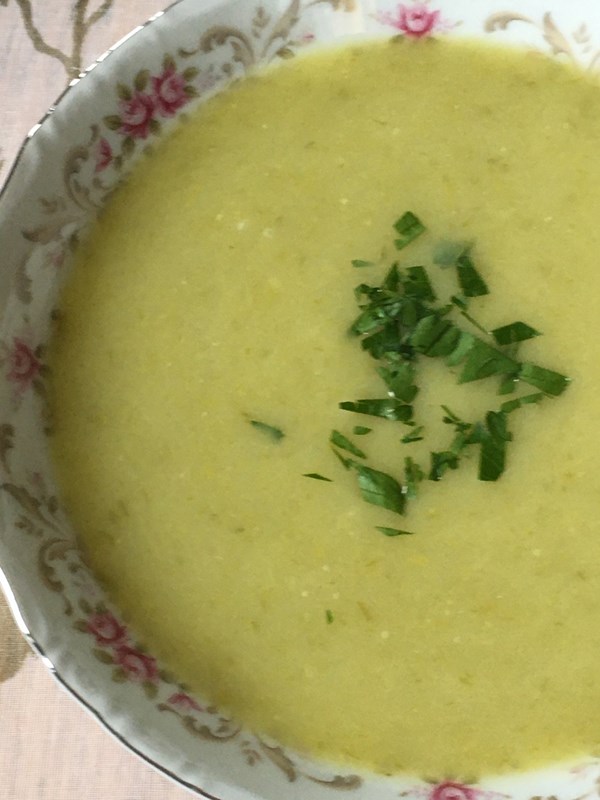 Potato-leek soup