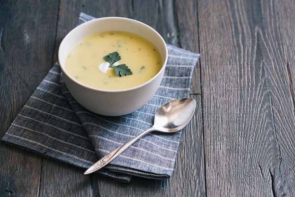 Potato leek soup