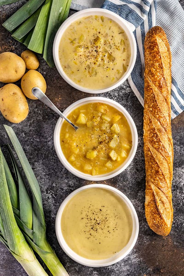 Potato leek soup