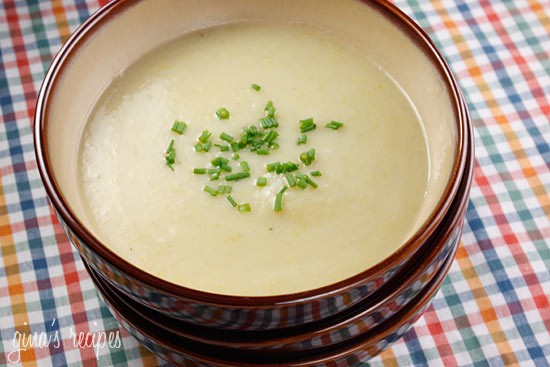 Potato leek soup