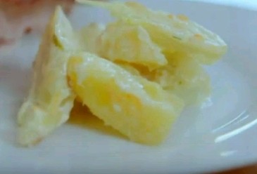 Potato, Parmesan and fennel al forno