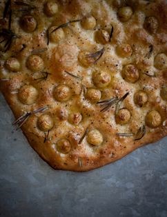Potato, rosemary and cracked pepper focaccia [Mark Woods]