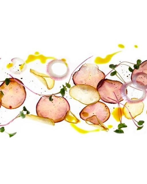 Potato salad with honey mustard