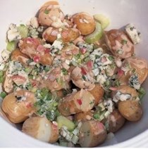 Potato salad with Roquefort