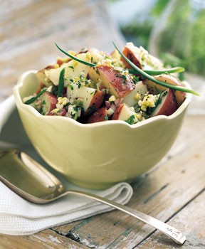 Potato salad with toasted cumin vinaigrette