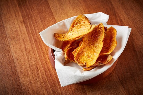 Potato scratchings