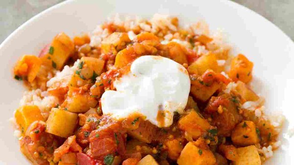 Potato vindaloo
