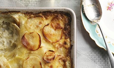 Potatoes gratin Dauphinois