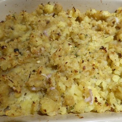 Potatoes with meat juices (Les pommes de terre au jus)