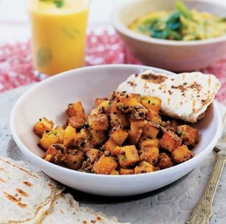 Potatoes with poppy seeds