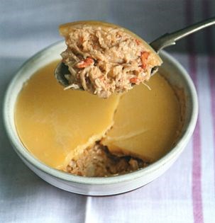 Potted crab