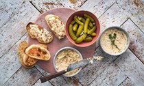 Potted crab