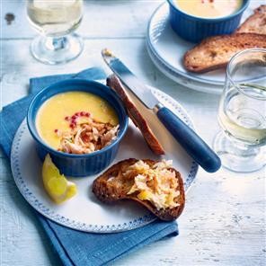 Potted crab