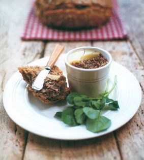 Potted grouse