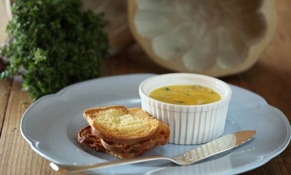 Potted prawns