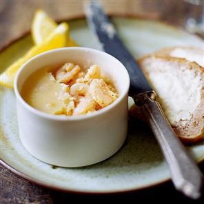 Potted prawns