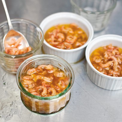 Potted shrimps