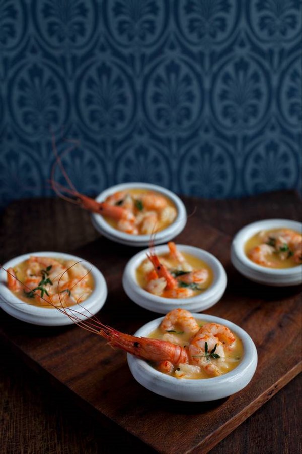 Potted shrimps
