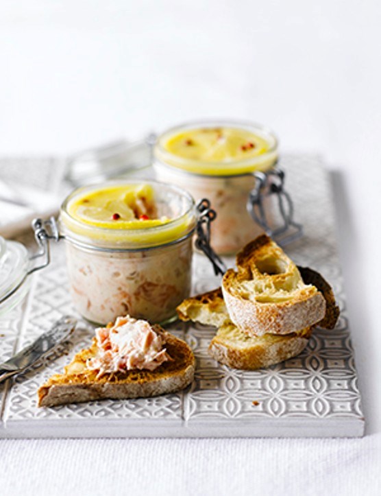 Potted smoked salmon