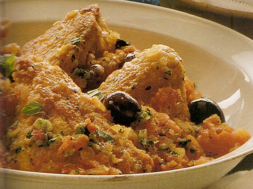 Poulet à la Provençale - chicken Provence style