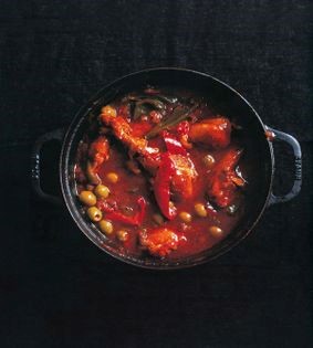 Poulet Basquaise