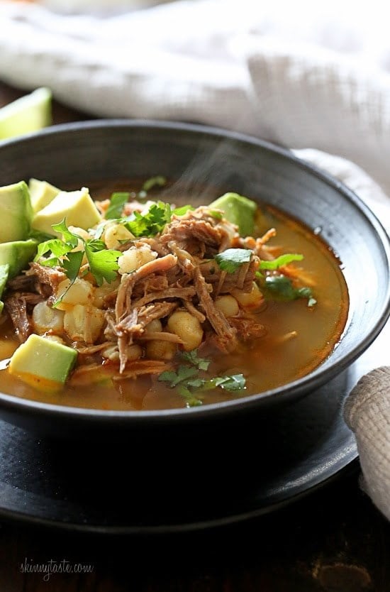 Pozole rojo (made in the Instant Pot)