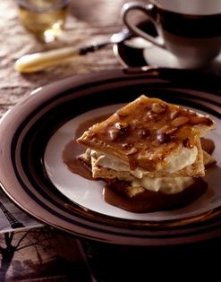 Praline mocha Napoleons