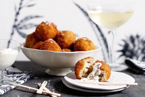 Prawn & lemon arancini