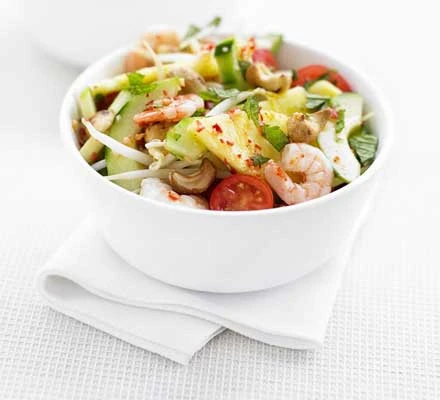 Prawn & pineapple salad