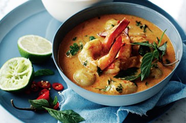 Prawn & potato curry