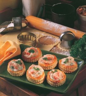 Prawn bouchées