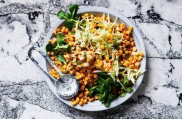 Prawn, chickpea and 'nduja pasta salad