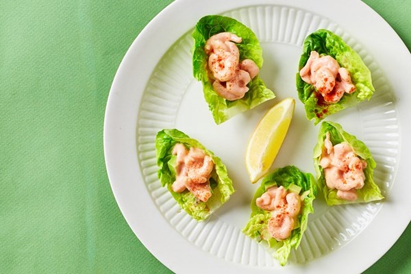  Prawn cocktail canapés