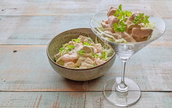 Prawn cocktail with avocado