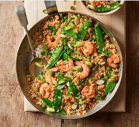Prawn fried rice
