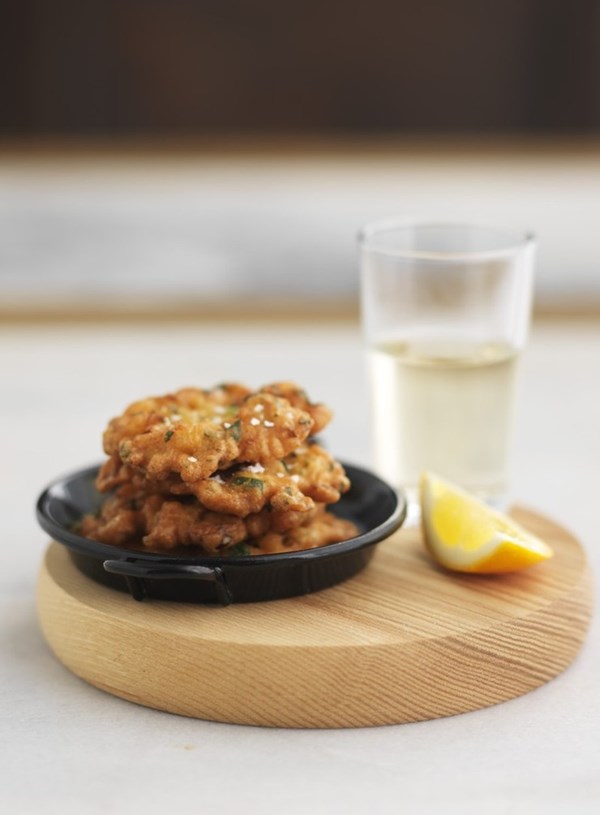 Prawn fritters (Tortillitas de Camaróne)