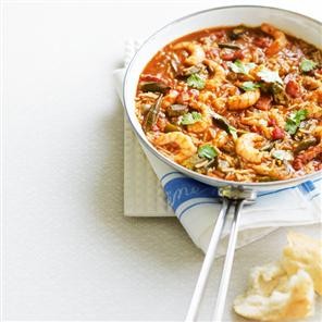 Prawn gumbo