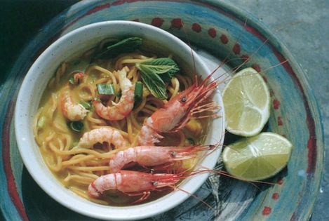Prawn laksa